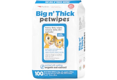 Sharples Petkin Big N Thick Pet Wipes 5528 100s Sharples Petkin Big N Thick Pet Wipes 5528 100s