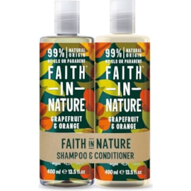 Faith In Nature Shampoo & Conditioner Grapefruit & Orange 2pk (00010511803B)