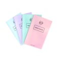 Silvine Modern Clasic Memo Book Pastel Assorted Colours Silvine Modern Clasic Memo Book Pastel Assorted Colours