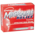 Galpharm Ibuprofen Migraine Relief Caplets 16s (GMI)