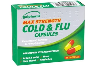Galpharm Max Cold & Flu Caps (3824745)