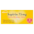 Galpharm Asprin 75mg Tablets 28s (GA20)