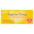 Galpharm Asprin 75mg Tablets 28s Galpharm Asprin 75mg Tablets 28s