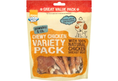 Good Boy Chewy Chicken Variety Pack Dog Treats 320g (05653)