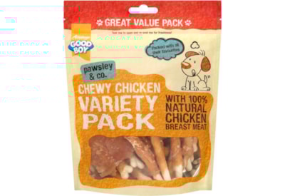 Good Boy Chewy Chicken Variety Pack Dog Treats 320g Good Boy Chewy Chicken Variety Pack Dog Treats 320g