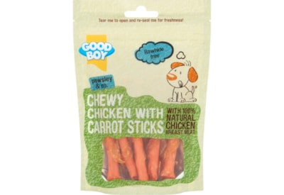 Good Boy Chewy Chicken with Carrot Sticks Dog Treats 90g (05769)