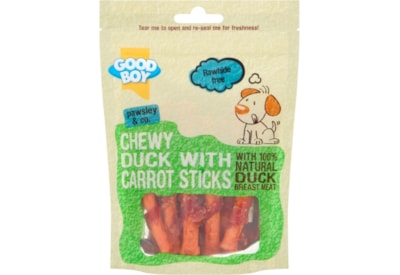 Good Boy Chewy Duck with Carrot Sticks Dog Treats 90g (05771)