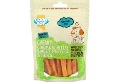 Good Boy Chewy Chicken with Sweet Potato Sticks Dog Treats 90g (05772)