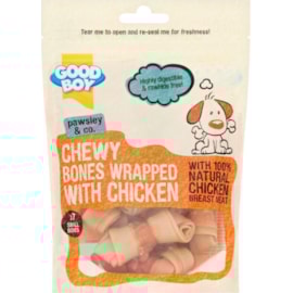 Good Boy Mini Chewy Bones Wrapped with Chicken 7 Pack Good Boy Mini Chewy Bones Wrapped with Chicken 7 Pack