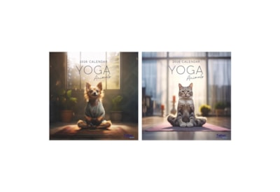 Tallon Square Calendar Yoga Animals