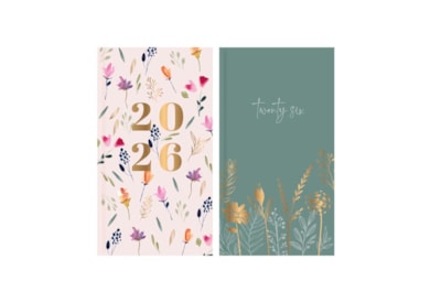 Bee Floral Slim Diary Wtv