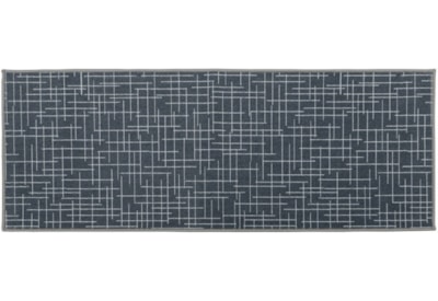 Jvl Savio Machine Washable Runner Grey Jvl Savio Machine Washable Runner Grey