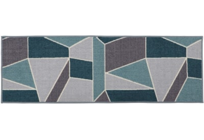 Jvl Fiora Machine Washable Runner Duck Egg Jvl Fiora Machine Washable Runner Duck Egg