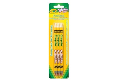 Crayola 3 Twistables Graphite Pencils (918869.024)