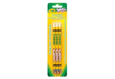 Crayola 3 Twistables Graphite Pencils Crayola 3 Twistables Graphite Pencils