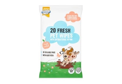 Good Boy 20 Fresh Pet Antibacterial Wipes (07908)