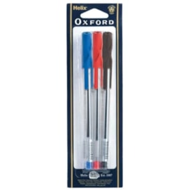 Helix Oxford Stick Pen Asst 6S
