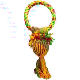 Good Boy Threads Squeaky Ball & Ring Good Boy Threads Squeaky Ball & Ring