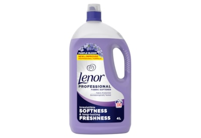 Lenor Professional Fabric Softener Purple Bloom 4ltr Lenor Professional Fabric Softener Purple Bloom 4ltr