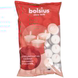 Bolsius Sustainable Tealights 6hr 60s Bolsius Sustainable Tealights 6hr 60s