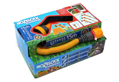Hozelock Wonderhoze 15M + Ms Gun Hozelock Wonderhoze 15M + Ms Gun