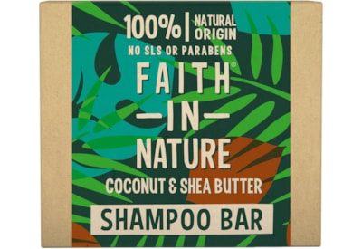 Faith In Nature Shampoo Bar Coconut 85g Faith In Nature Shampoo Bar Coconut 85g