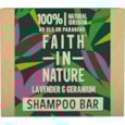 Faith In Nature Shampoo Bar Lavender & Geranium 85g Faith In Nature Shampoo Bar Lavender & Geranium 85g