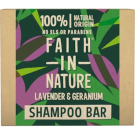 Faith In Nature Shampoo Bar Lavender & Geranium 85g (00011612706)