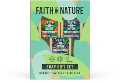 Faith In Nature Soap Gift Set x 3 Faith In Nature Soap Gift Set x 3