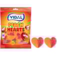 Vidal Peach Hearts Bag 90g Vidal Peach Hearts Bag 90g