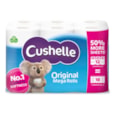 Cushelle Original Mega 12 Roll = 18 Roll Cushelle Original Mega 12 Roll = 18 Roll
