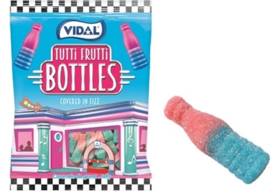 Vidal Tutti Fruity Bottles Bag 90g Vidal Tutti Fruity Bottles Bag 90g
