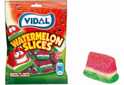 Vidal Watermelon Slices Bag 90g Vidal Watermelon Slices Bag 90g