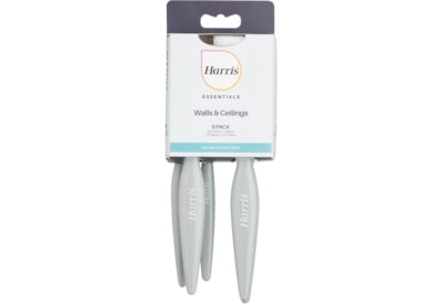 Harris Essentials Emulsion Flat Paint Brush Set 5pk (101011006)