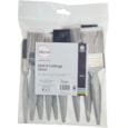 Harris Essentials Flat Paint Brush Set 10pk Harris Essentials Flat Paint Brush Set 10pk