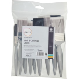 Harris Essentials Flat Paint Brush Set 10pk Harris Essentials Flat Paint Brush Set 10pk