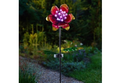 Solar Stake Light Globloom - Pink Solar Stake Light Globloom - Pink