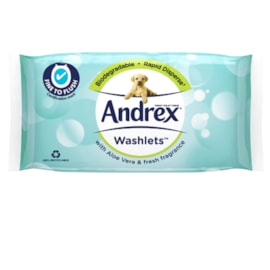 Andrex Washlets Aloe Fresh 36s (10151)