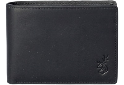 Mala Leather Shaftsbury Compact Wallet Black (1018-30 BLACK)
