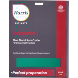Harris Ultimate Aluminium Oxide Paper Fine 4pk Harris Ultimate Aluminium Oxide Paper Fine 4pk
