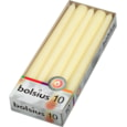 Bolsius 10" Tapered Ivory Candles 245x24 (CN5215)