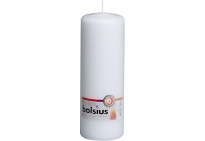 Bolsius 200mm x 70mm White Pillar Candle Bolsius 200mm x 70mm White Pillar Candle