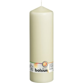 Bolsius 250mm x 80mm Ivory Pillar Candle (CN5520)