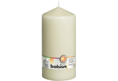 Bolsius Pillar Candle Ivory 200mm x 98mm (CN5522)