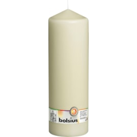 Bolsius Pillar Candle Ivory 300mm (CN5523)