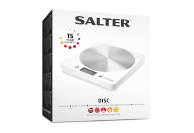 Salter White Electric Scale Salter White Electric Scale
