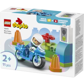 LEGO® Duplo Blue Police Motorcycle