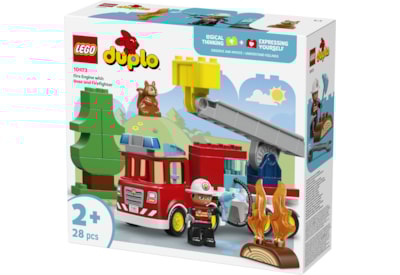 LEGO® Duplo Fire Truck With Hose And Firefighter LEGO® Duplo Fire Truck With Hose And Firefighter