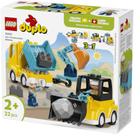 LEGO® Duplo 3 In 1 Construction Vehicles LEGO® Duplo 3 In 1 Construction Vehicles