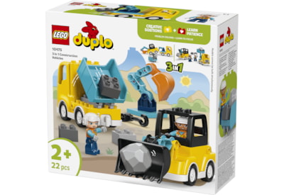 LEGO® Duplo 3 In 1 Construction Vehicles LEGO® Duplo 3 In 1 Construction Vehicles